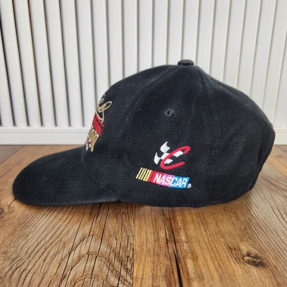 VTG Dale Earnhardt 7x NASCAR Winston Cup Champion Chase Authentics Hat Cap Black - Picture 6 of 10